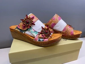 L'Artiste by Spring Step POLKA-CAM - Camel Multi Women's Size 5 - NWB! - Picture 1 of 9