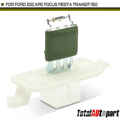1x Resistencia soplador de calefacción para Ford Escape 2013-2018 Fiesta Focus Transit Connect Foto 1 de 4