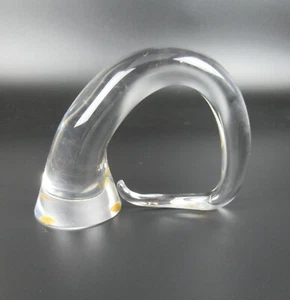 Royal Leerdam Glas Objekt OLIFANT Floris Meydam Design 1969 Dutch Art Glass 60s - Bild 1 von 5