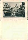 Ansichtskarte Frankfurt am Main Roseneck, Fachwerkhäuser und Bierstube 1940