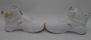 Puma Womens Sz 7 Fierce Gold white gold Training Sneaker shoes 18919201 - Picture 1 of 5