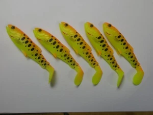 Savage Gear 5 x Craft Cannibal Paddletail Shad 12.5cm 20g ALL COLOURS Fishing - Picture 1 of 6