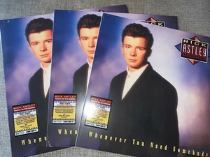 RICK ASTLEY - WHENEVER YOU NEED SOMEBODY - LIMITED RED COLOUR 2022 RSD VINYL - Picture 1 of 3