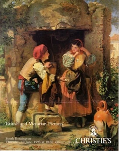 *Christie's South Kensingnton BRITISH & VICTORIAN PICTURES 43-Pg. Illus. Catalog - Imagen 1 de 2