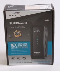 Arris Surfboard SB6183 Cable Modem 686 mbps Internet 16x4 Docsis 3.0 - Picture 1 of 2