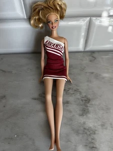 Mattel Special Edition University Barbie Doll Arkansas 1996 Football Cheerleader - Picture 1 of 1