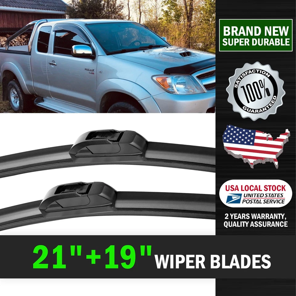 Limpiaparabrisas delantero sin soporte 21" y 19" para Subaru Impreza 1993-2001 Foto 1 de 4