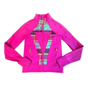 Ivivva Lululemon Perfect Your Practice Jacket - Girls Size 6 Pink H29 - Picture 1 of 9