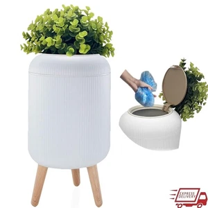 Pattumiera Cacca Cane Esterno 2,5 Gal Coperchio Controllo Odori Piccolo Contenitore Rifiuti Nuovo - Foto 1 di 10