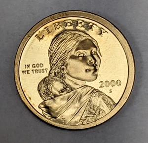 2000 S Sacagawea Proof Dollar - Bild 1 von 3