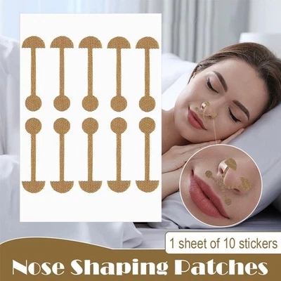 Small dumbbell nose stickers Highly breathable, suitable s For all type P9Y9 - image 1 of 4