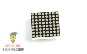 8x8 Highlight Rote LED Matrix | 64 rote 3,75mm LEDs im Quadrat - Bild 1 von 3