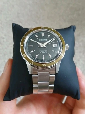 Seiko Presage Style 60s Automatic Date 41mm Watch SRPG07J1 - New (1yr warranty) - Image 1 of 4