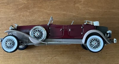 Franklin Mint 1930 DUESENBERG J DERHAM TOURSTER MODELO A ESCALA 1:24 en caja Foto 1 de 4