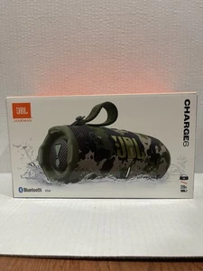 JBL Charge 6 Portable Waterproof Bluetooth Speaker - Camouflage - Picture 1 of 6