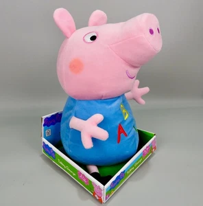 Peppa Pig Talking George ABC Plush Soft Toy - 35cm - New - Picture 1 of 7