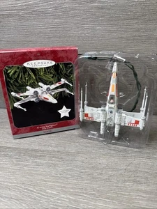 Hallmark Keepsake Ornament X-Wing Starfighter Star Wars Magic 1998 con caja - Imagen 1 de 5