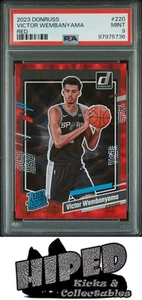 2023 Panini Donruss #220 Victor Wembanyama Rosso PSA 9 - Foto 1 di 2