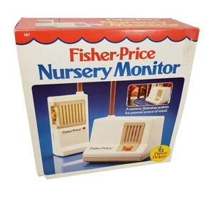 Vintage Fisher-Price Nursery Monitor with Original Box - Picture 1 of 11