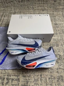 Größe 9,5 - Nike Air Zoom Alphafly NEXT% 3 Fußball grau blau leer FD8311-001 - Bild 1 von 6