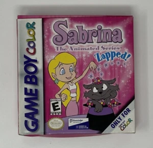 Sabrina The Animated Series Zapped - Nintendo Game Boy Color BOX ONLY! - Picture 1 of 7