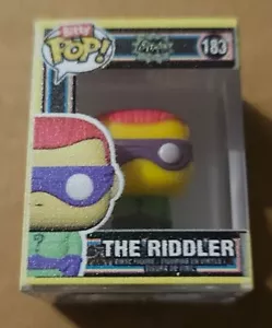 "Funko Bitty Pop #183 The Riddler Batman 66 Blacklight SDCC LE 4000 1" - Foto 1 di 6