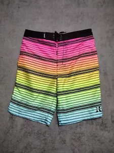 Pantalones Cortos Hurley Niños 16 Playa Colorido Natación Board Shorts - Imagen 1 de 8