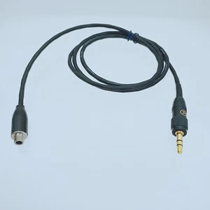 Cable de extensión M/F hembra de 3,5 mm a tornillo a enchufe macho bloqueo para Sennheiser - Imagen 1 de 3