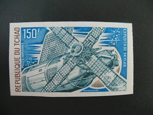 Tchad Non dentelé neuf** MNH-Imperf N° PA 146 Survol de l'Afrique par Skylab - Picture 1 of 1