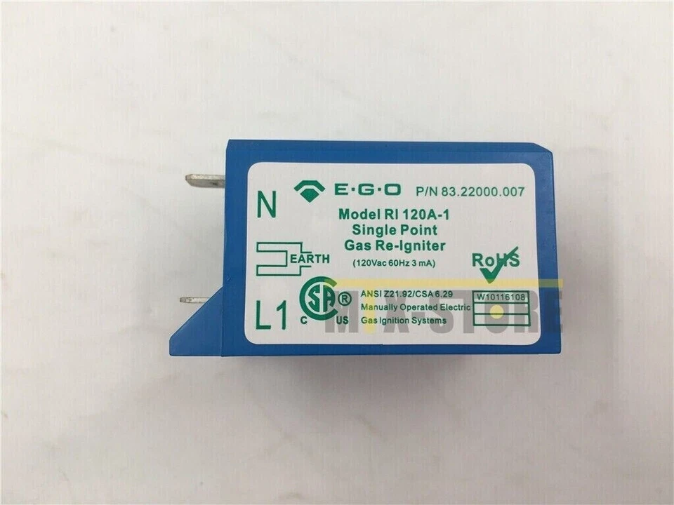 1PCS RI120A- 1 Ignition Blue RI 120A-1 for Vulcan Hart P/N83.22000.00 RI120A-1 - Image 1 of 1