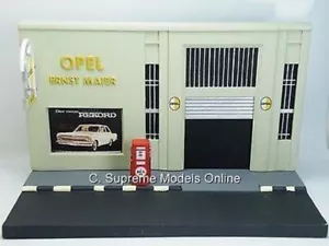 BOMBA DE GAS EMISIÓN DE RESINA DE RESINA DE GARAJE FORCOURT MODELO OPEL ERNST MAIER K8967Q ~#~ - Imagen 1 de 7
