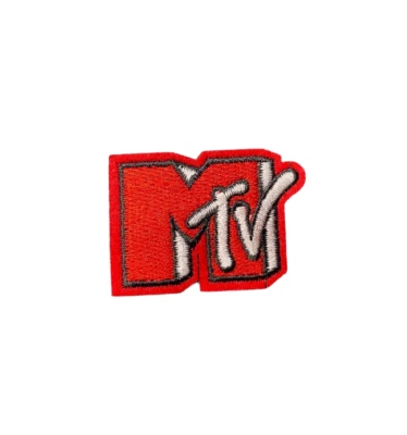 MTV Music Television Patch, Iron On/Sew On