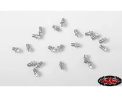 RC4WD Miniature Scale Hex Bolts M1.6 x 2mm Silver RC4ZS1809  - Bild 1 von 2