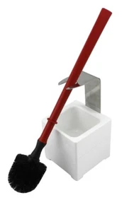 Mr. Sanitär Especial 3 Piezas Conjunto para Wc Rojo, Pared Soporte de Piso, 2x - Imagen 1 de 1
