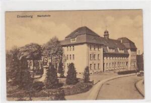 39035563 - Dramburg Stadtschule von Dramburg / Drawsko Pomorskie gelaufen 1921.