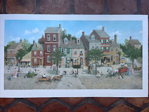 Charlotte Sternberg "Curve in the Square" Signed Limited Art Print Greenwich COA