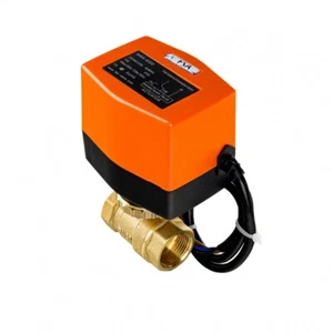 Juego de grifos de bola de motor FSA latón 3/4" 230V CA control de dirección tuerca latón - Imagen 1 de 7