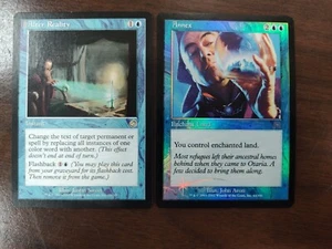 Magic The gathering, Annex Foil Onslaught & RARE Alter Reality Torment, Ungraded - Picture 1 of 2