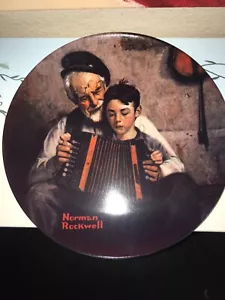 💜💚💛❤️piatto rockwell normanno ❤️The Music Maker 1981 - RARO - DA COLLEZIONE - Foto 1 di 5