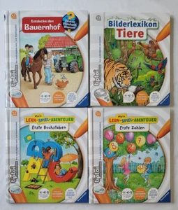 Tiptoi Paket - 4 Bücher perfekt ab 4 Jahre - Tiere Bauernhof Buchstaben Zahlen - Bild 1 von 5