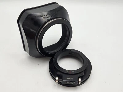 Linhof Universal 42-51 mm Parasol Plástico con Adaptador de Abrazadera 51/60 Soporte de Filtro Foto 1 de 4