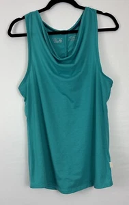 Camiseta sin mangas Mountain Hardware para mujer verde azulado medio sin mangas camiseta muscular - Imagen 1 de 5