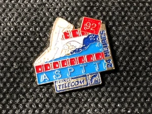 b PINS PIN ENAMEL POST LA POSTE ASPTT SPORT FRANCE TELECOM 1992 NATATION - Picture 1 of 1