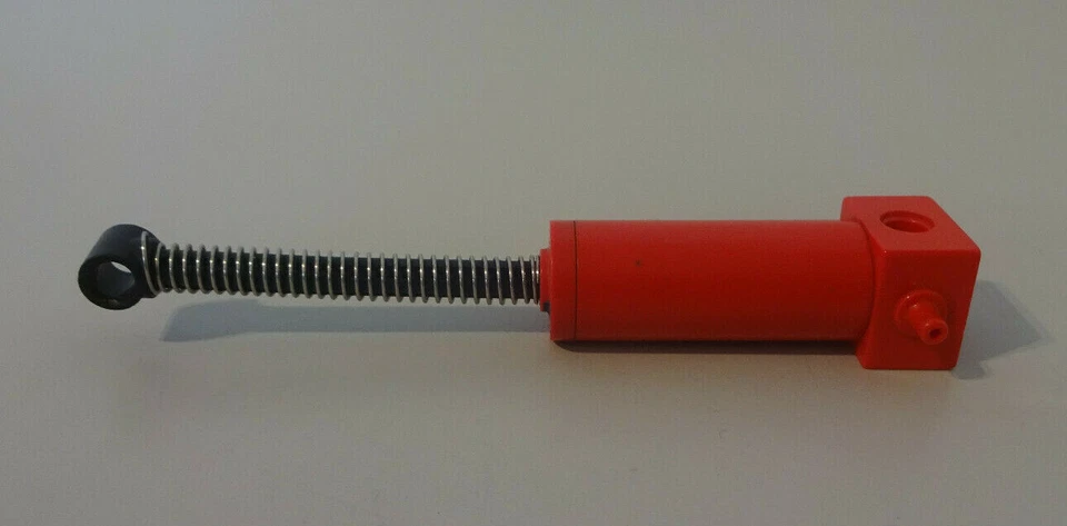 ( B9 / 1 ) Lego Technic 1x 4701c01 Pneumatik Zylinder 48mm 8040 8851 lange Feder - Bild 1 von 1