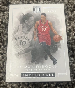 2016-17 Impeccabile HOLO DeMar DeRozan #91 Raptors 21/25 SSP - Foto 1 di 2