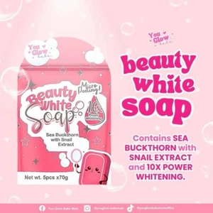Beauty White Soap by You Glow Babe, 5 Bars x 70g - Picture 1 of 5