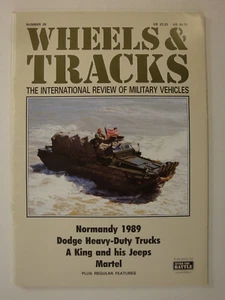 Wheels & Tracks # 28 (Dodge Heavy-Duty Trucks, Jeeps, GQ Martel & Early Tanks) - Picture 1 of 22
