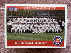 2000 Fleer Tradition Chicago Cubs #350 Teamfoto - Bild 1 von 2