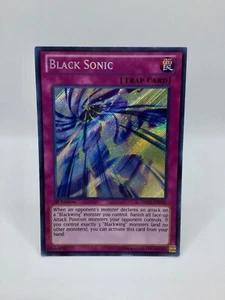 Yu-Gi-Oh! Black Sonic DRLG-EN030, Secret Rare, 1st Edition, NM - Picture 1 of 2