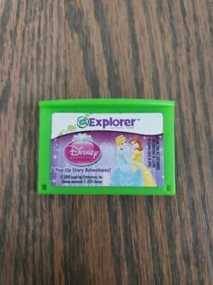 Leap Frog Leapster Explorer Disney Princess Pop Up Story Adventures Game Leafrog - Image 1 of 3